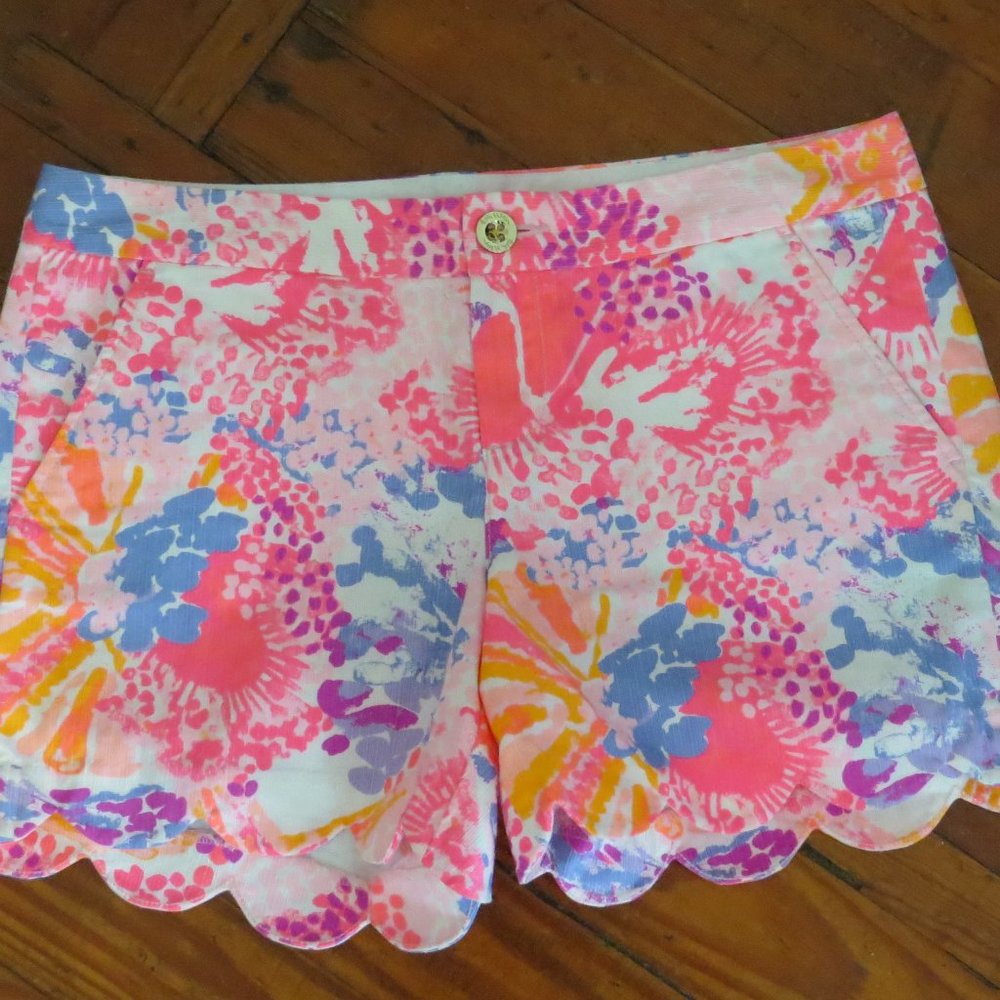NWT Lilly Pultizer Buttercup Shorts size 6